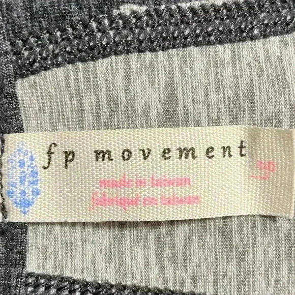 Free People Movement Six Pack Set L Charcoal Heather Combo Activewear Gym NWT - Picture 9 of 11
